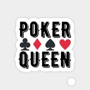 Poker Queen Sticker